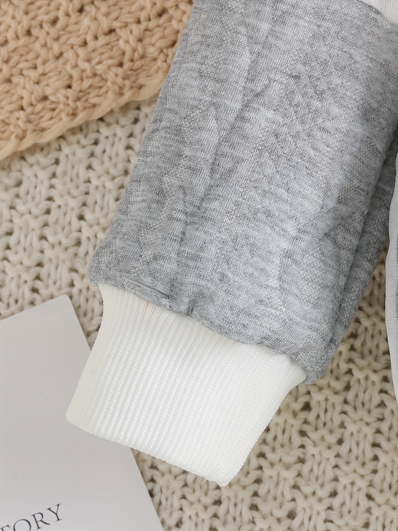 Conjunto de 2 peças para bebé unissexo de inverno 6