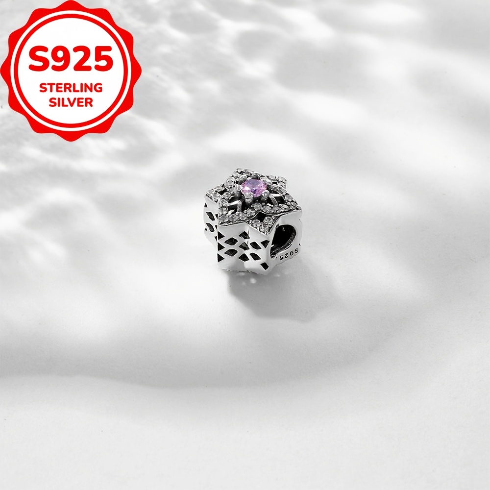 Women's 925 Sterling Silver Bohemian Hexagonal Star Pendant