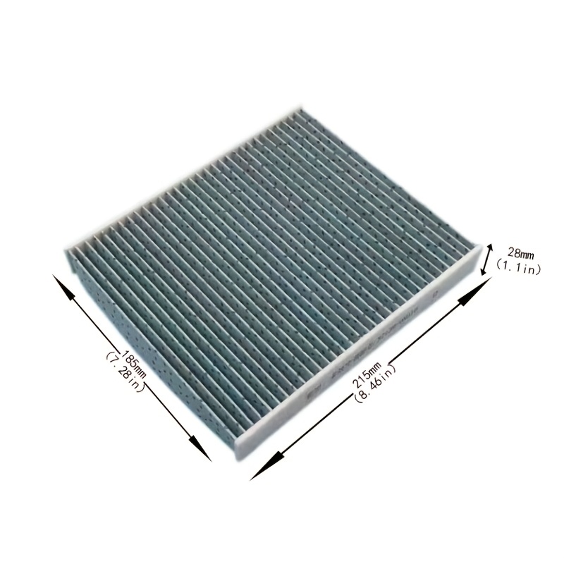 TEMU 3pcs Premium Cabin Air Filter With Odor For Avalon Camry 2018-2024, Corolla 2019-2024, Rav4, Prius 2016-2024, Highlander, Sienna, , Crown, For ,