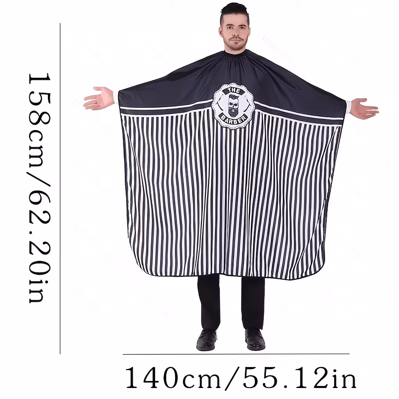 adult large size hair cutting cape professional barber cape hair salon gown adjustable neck hair cloak hairdressing accessories Product details 0