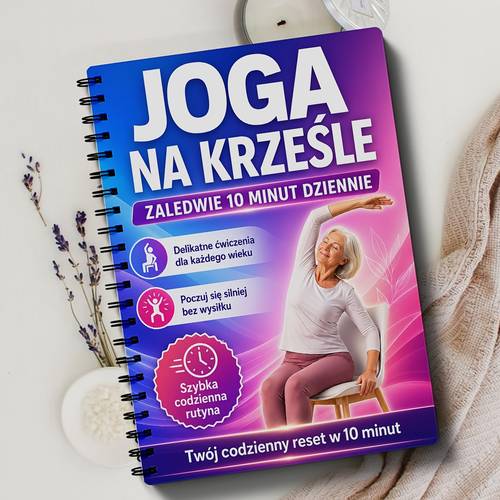 polish middle aged and elderly chair yoga tutorial 10 minutes of to improve joint flexibility and increase strength seated chair yoga beginners book zero foundation friendly
