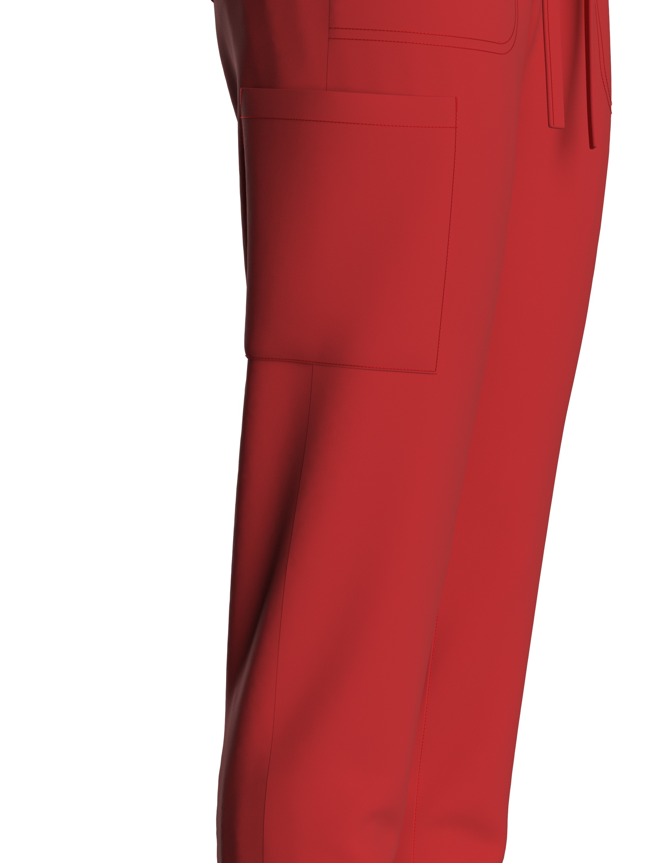 Solid Drawstring Stretchy Pockets Pants Functional Jogger Temu Portugal