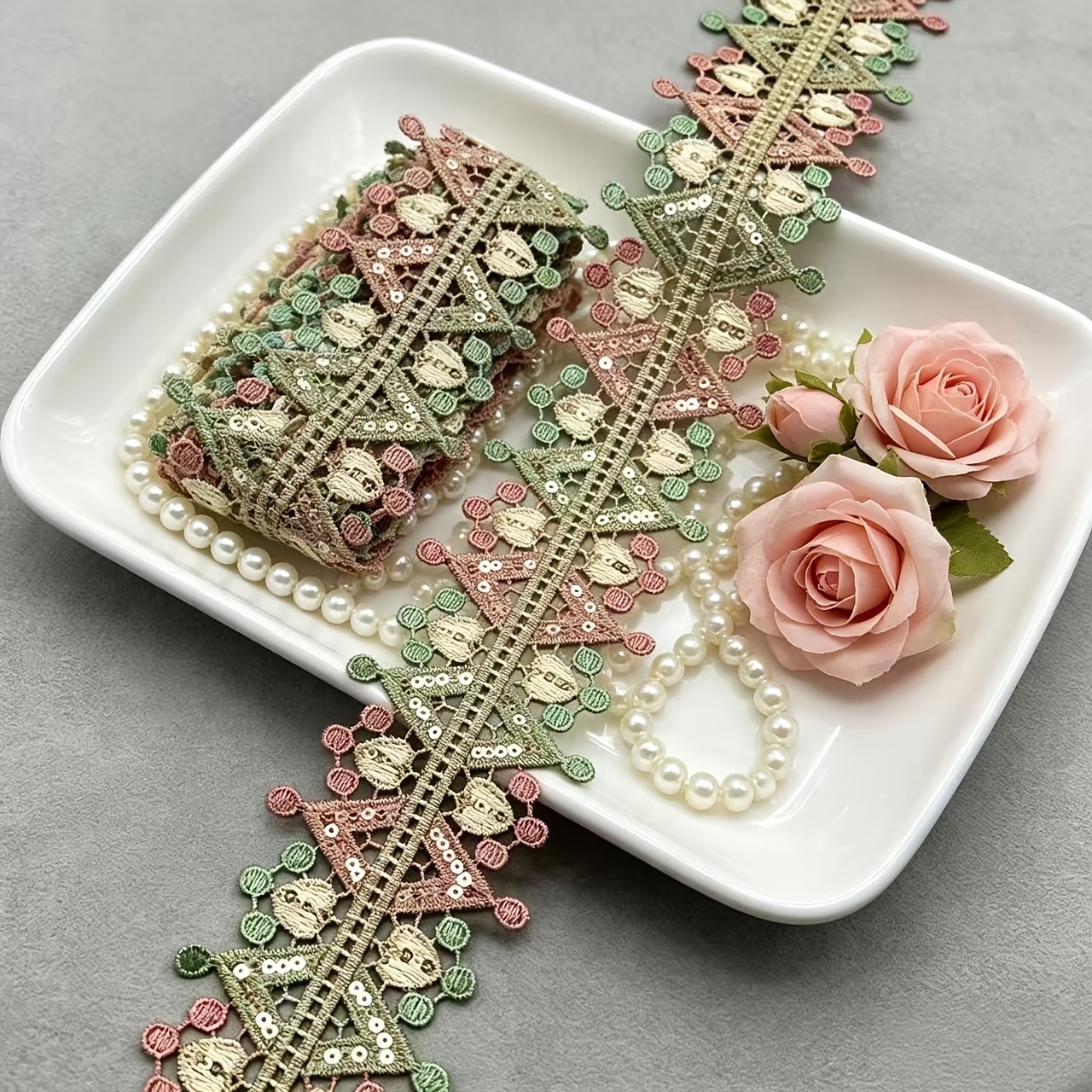 New Ethnic Style Embroidered Water-Soluble Lace