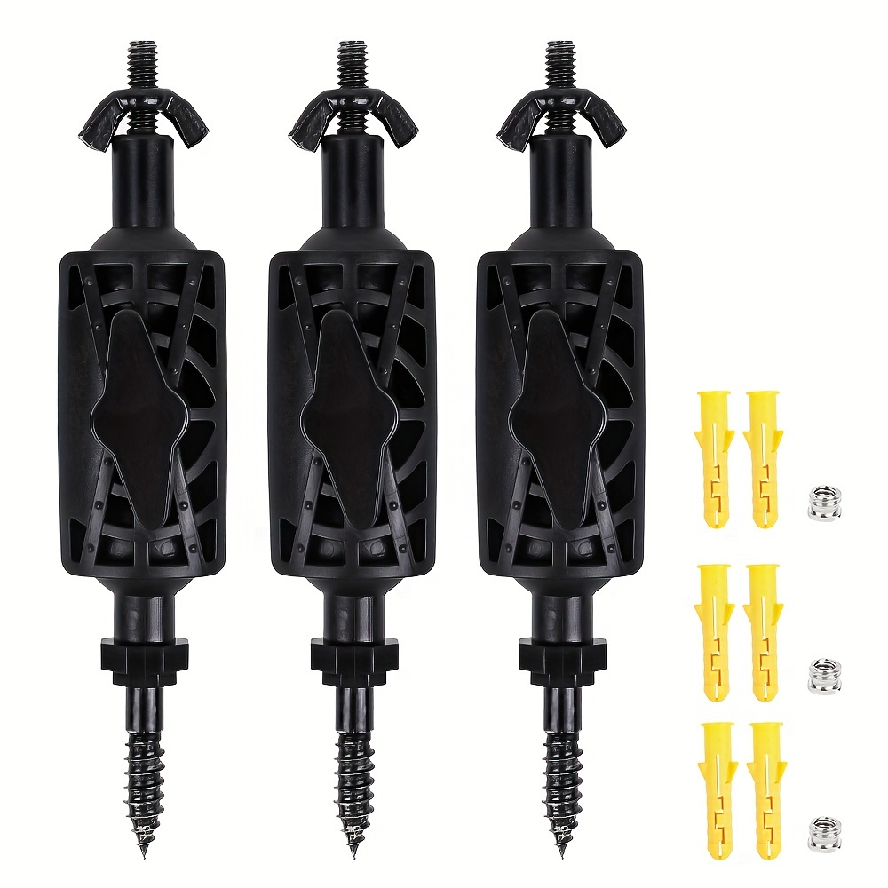 2/3pcs Hunting Camera Mounting Bracket Dual 360° Ball Head Rotating Adjustable With 1/4 Screw Mount For Trail Camera, Game Camera, Solar Panel