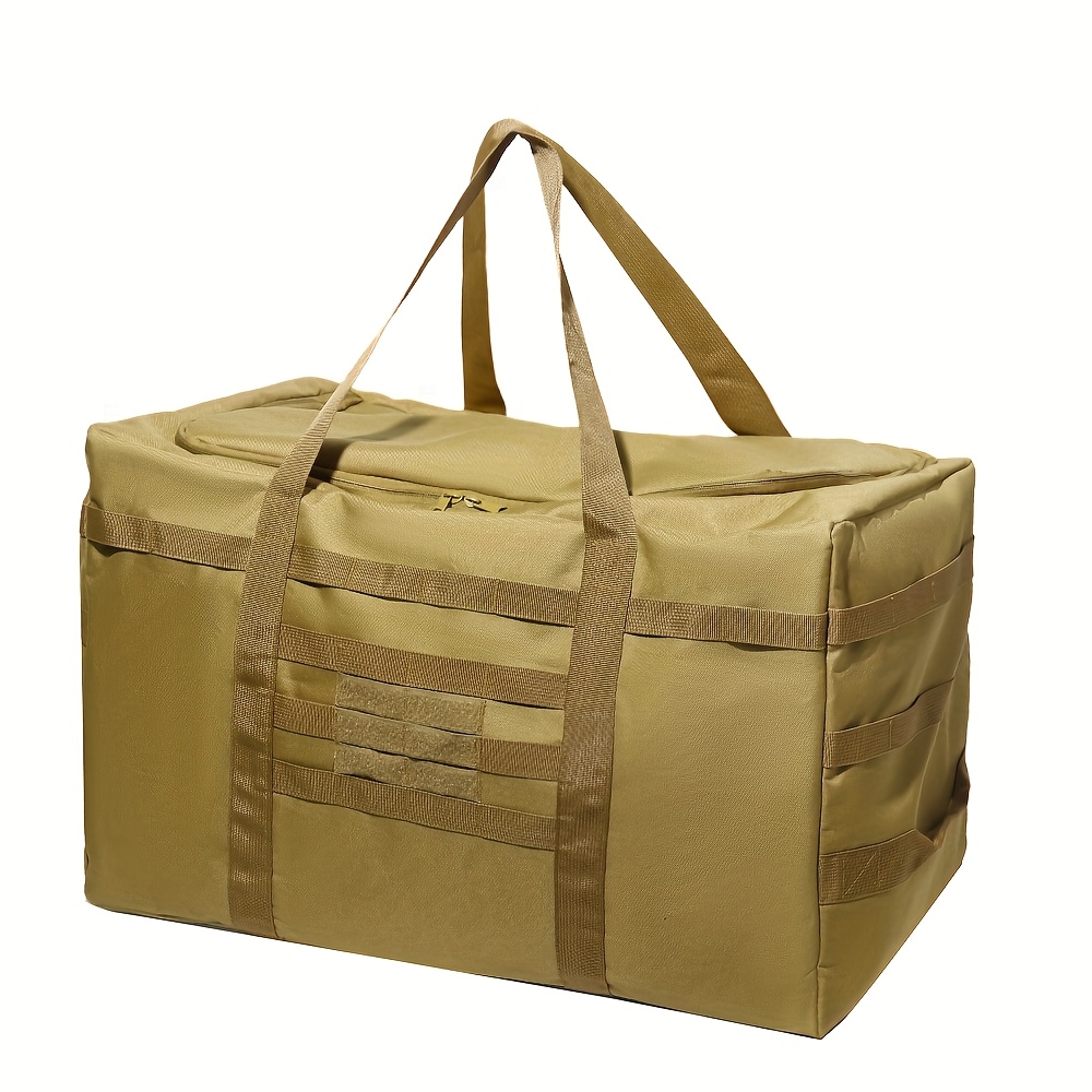 TEMU Grand Sac de Voyage ( 60L/90L au Choix) - Pour Équipement, Camping, Transport et Sports, 3 Couleurs Disponibles