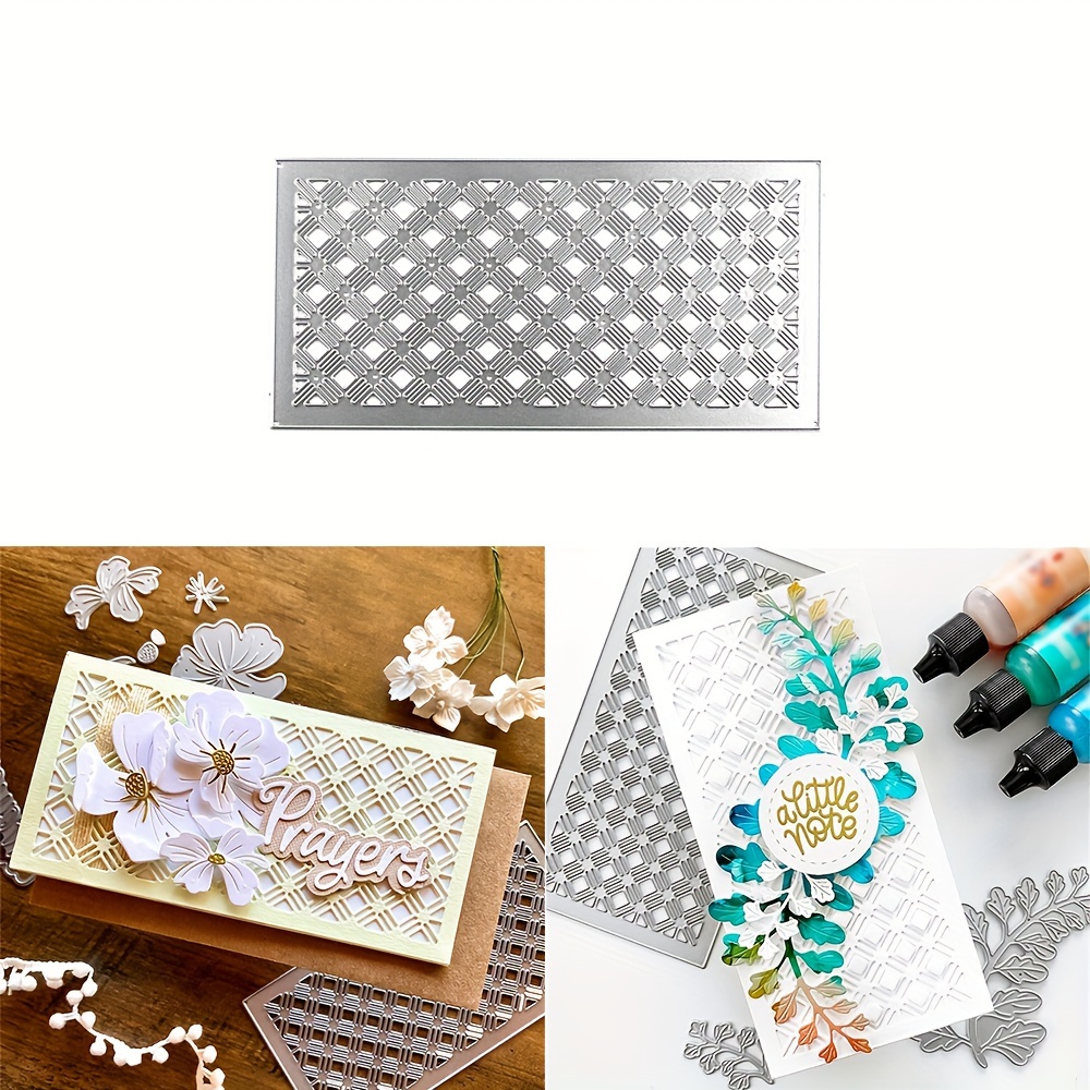 

1pc Metal Die Cut, 2024 Grid Frame Metal Cutting Die For Paper Card Making Scrapbooking Diy Cards Photo Album Craft Decorations