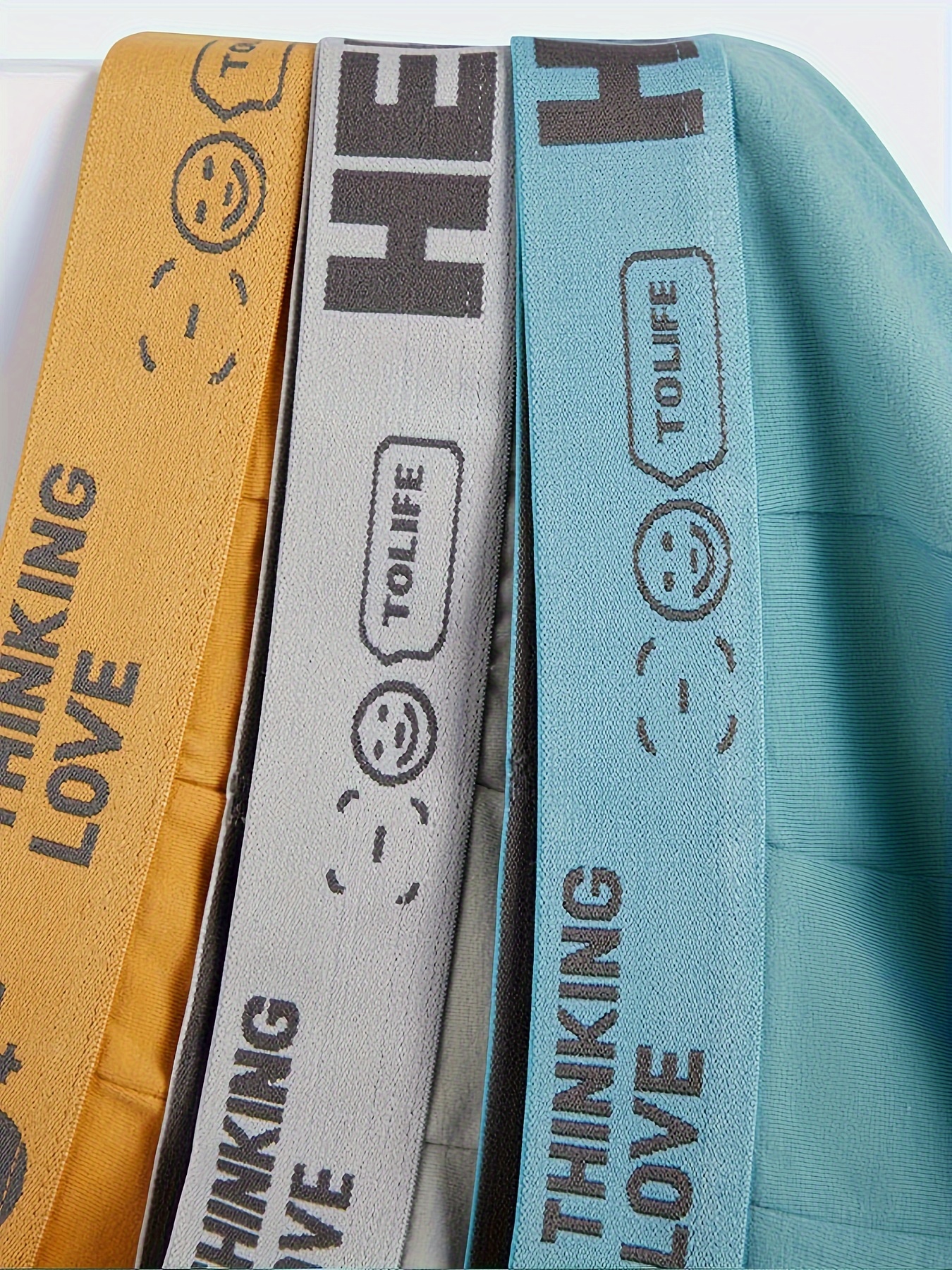 1/3/5pcs Men'S Boxer Briefs - Soft Breathable Underwear with Elastic Waistband, Non-Slip Grip - Everyday & Formal Pants in Assorted Colors (Black/Red/Gray/) - for Gym, Office, Casual Outfits - Bulk Pack for Men, Boxer Shorts, Gym Underwear, Stylish Lettering, Comfortable Fit, Office Wear, Trendy Design, Durable Construction, Multipack Underwear, Active Lifestyle, Workout Gear, Modern Underwear, Stretchy Material, Multipack Undergarments, Fitness Enthusiasts, Daily Attire, Flexible