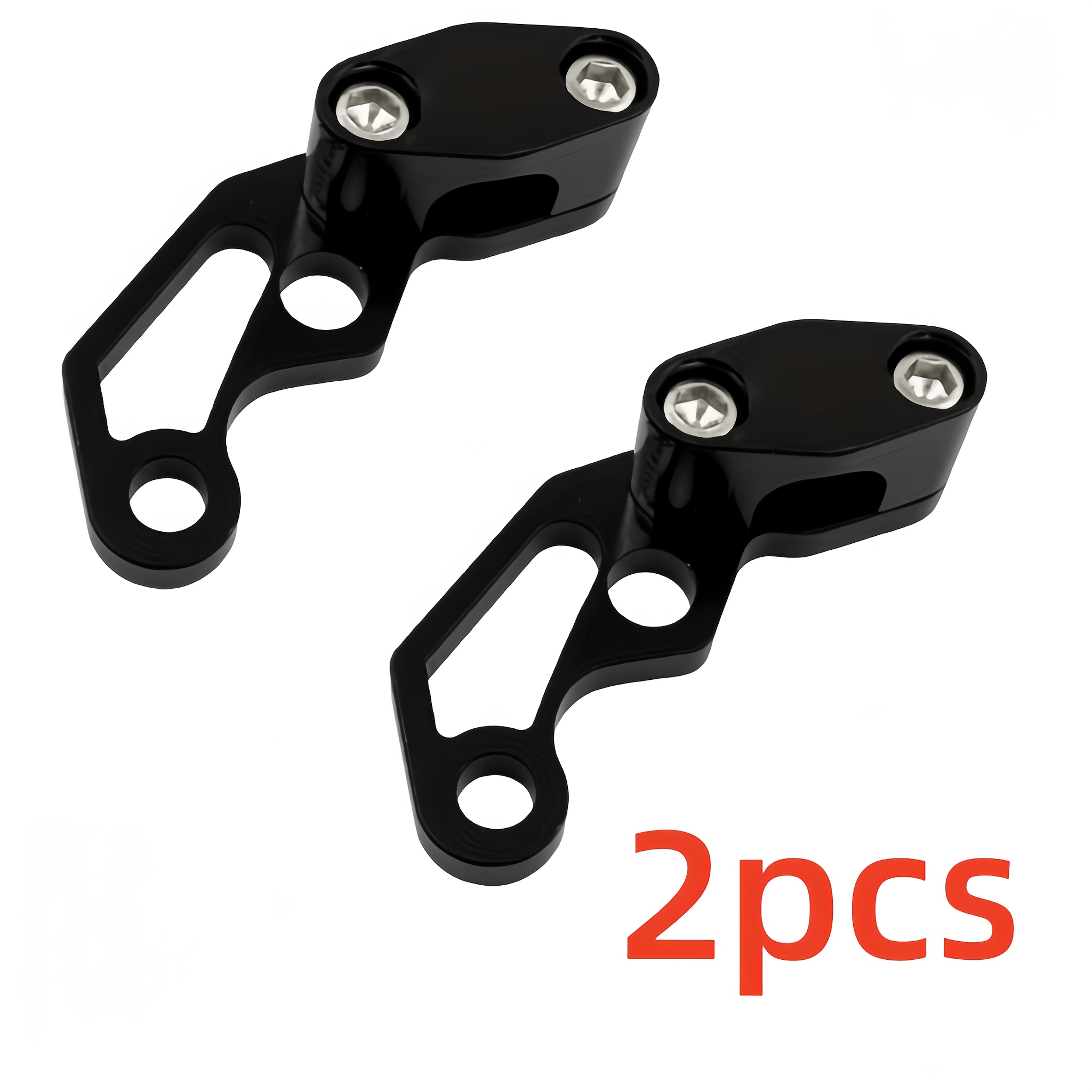 2pcs Cable Holders For Brake Cables, Motorcycle Parts, Tuning Additions, And Single-hole Cable Clips. Outdoor Riding Tools