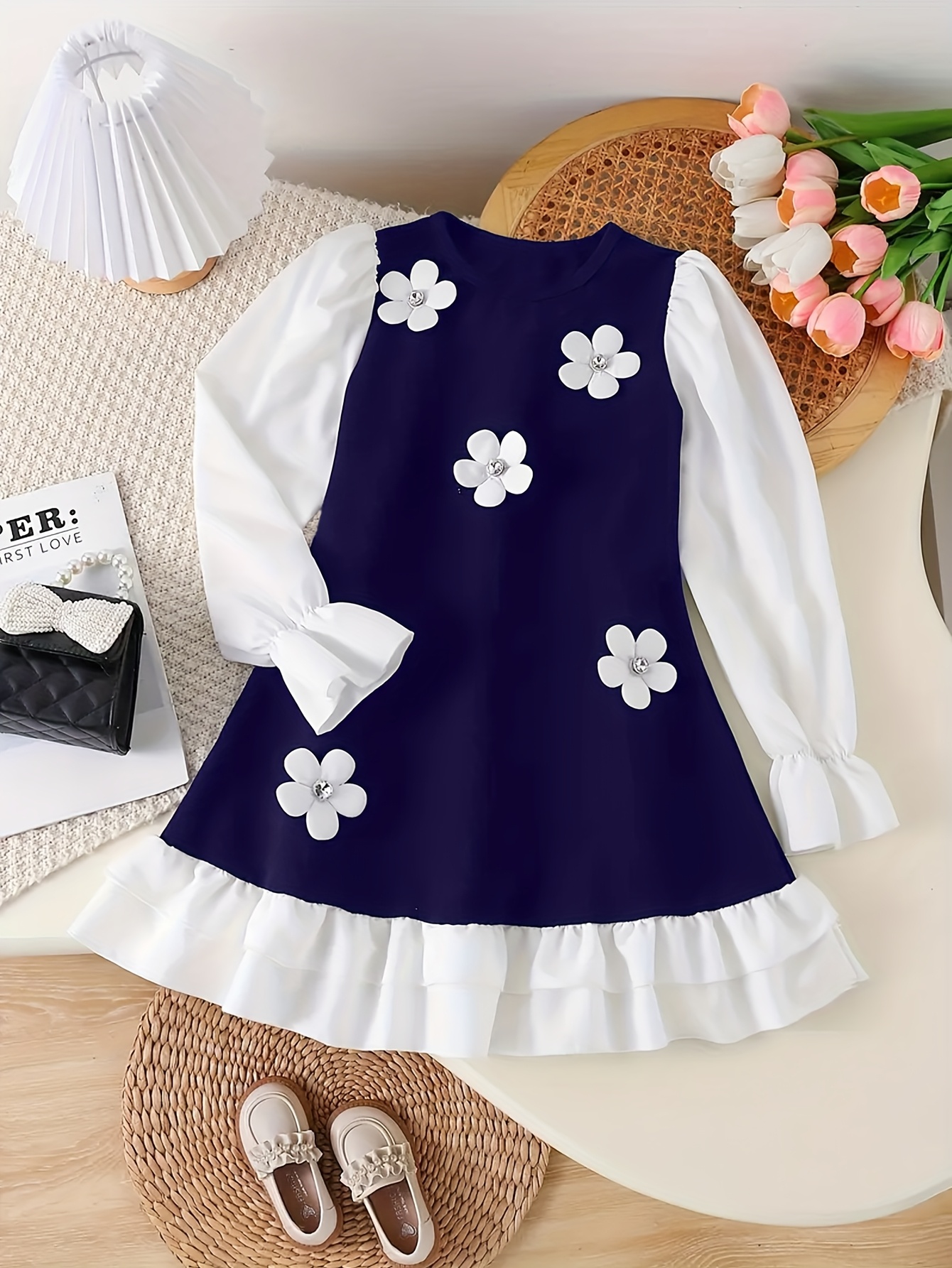 high rated dress fashionable elegant design dress white