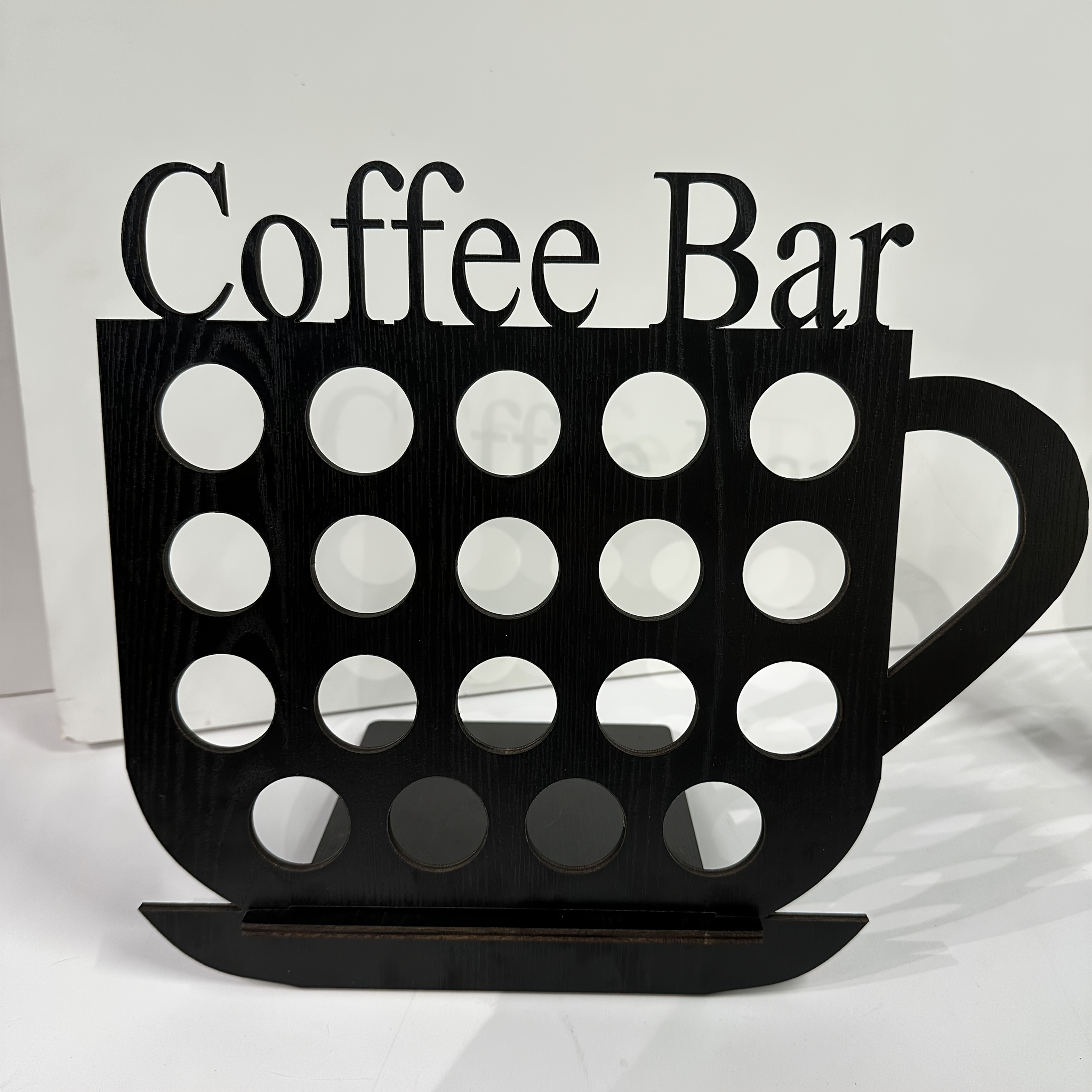 Temu – TEMU Wooden Coffee Holder, Coffee Stand, Coffee Dispenser, Wooden Coffee Holder, Coffee Pod Rack, Coffee Station Decor For Home Or Office – Kitchen