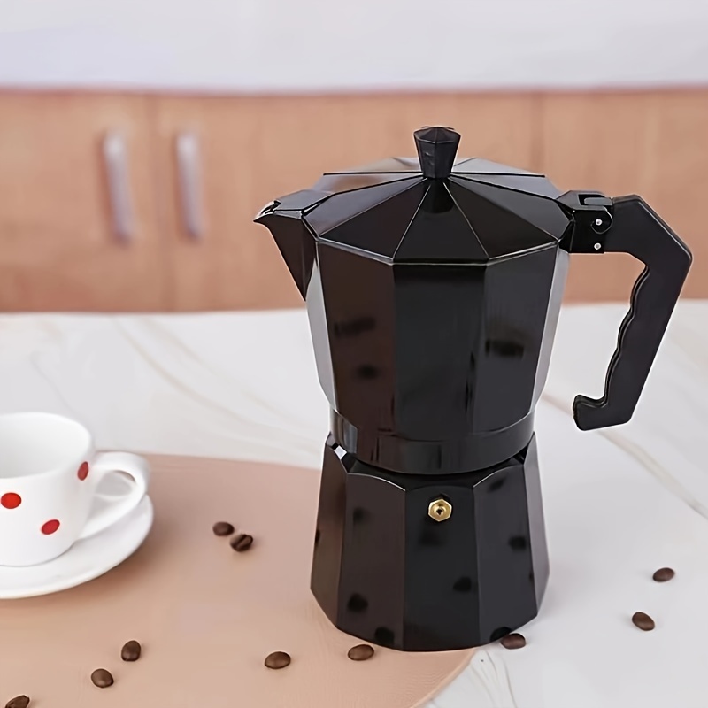 Percolator Mochaccino Coffee Maker No Coating 12 Cup Moka Pot Thickened 304 Stainless  Steel Stovetop