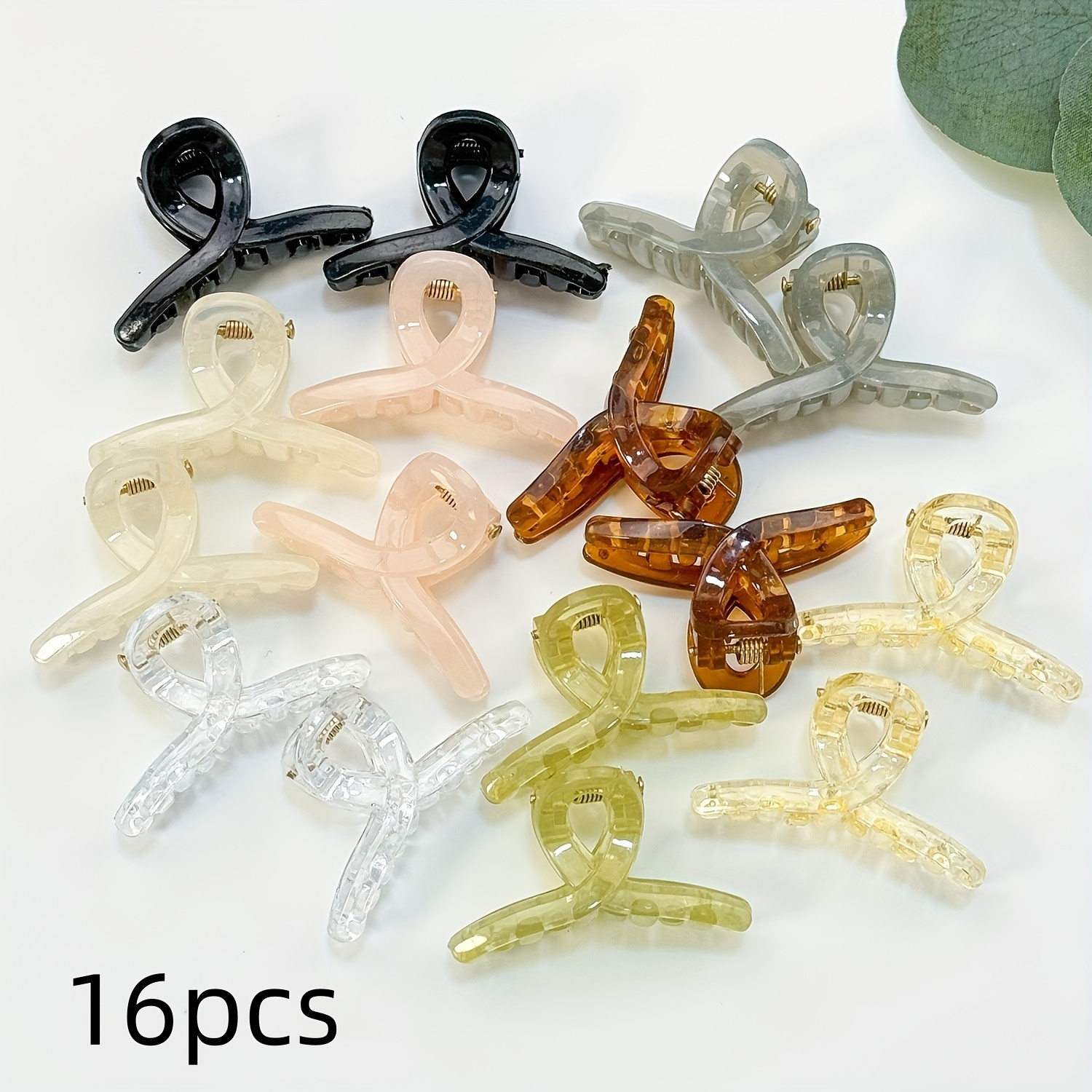 Image of 16 Mini 4cm Hair Clips Colors For Korean-style Side Bangs And Half-up Buns