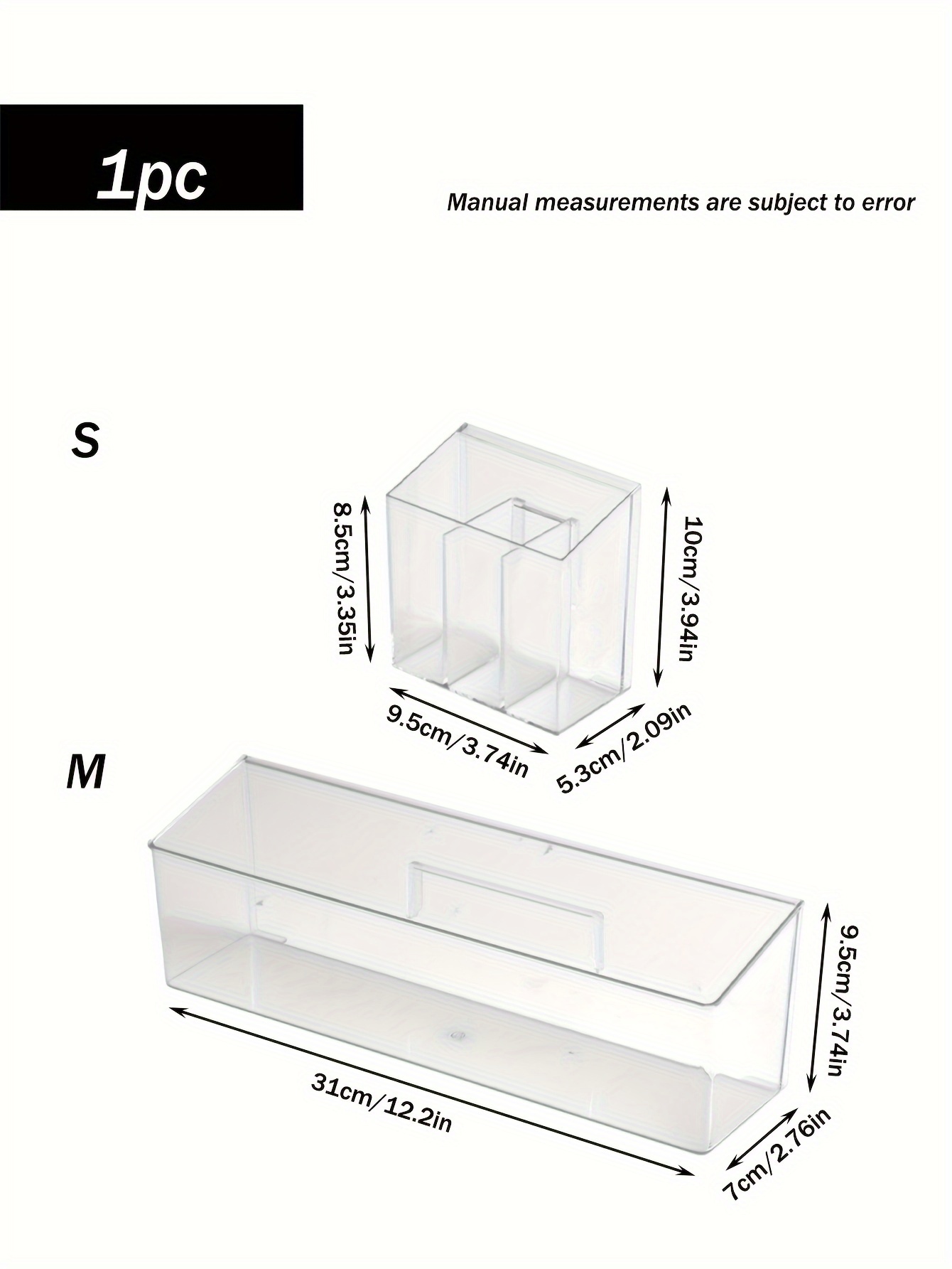 1pc acrylic wall mounted storage organizer transparent plastic medicine and cosmetic sorting box multi functional   cabinet for   details 5