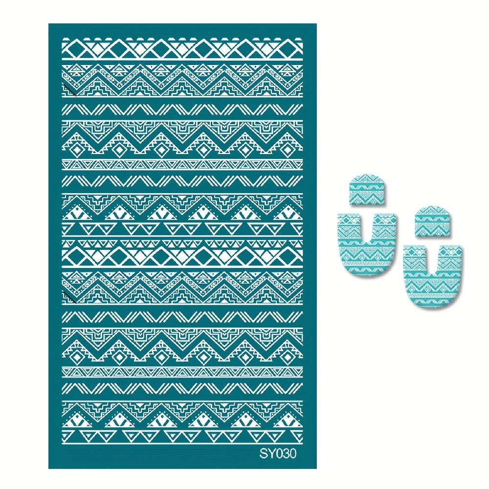 New Screen Stencils for Polymer Clay Reusable Print Kit