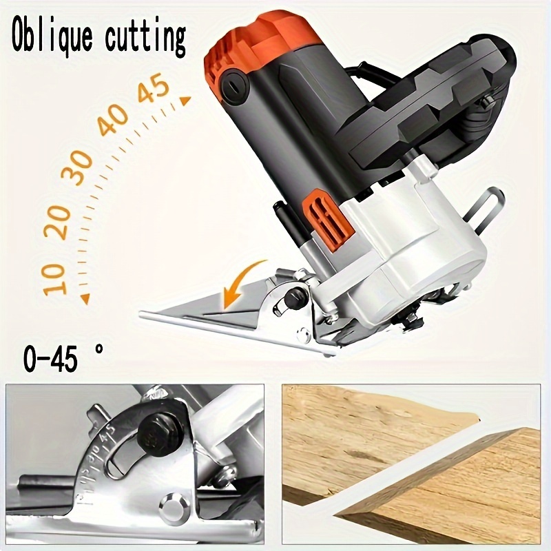 

Cutting Machine Household Small Woodworking Tile Stone Special Slotting Machine Portable Hand-held Chainsaw Marble Cutting Machine