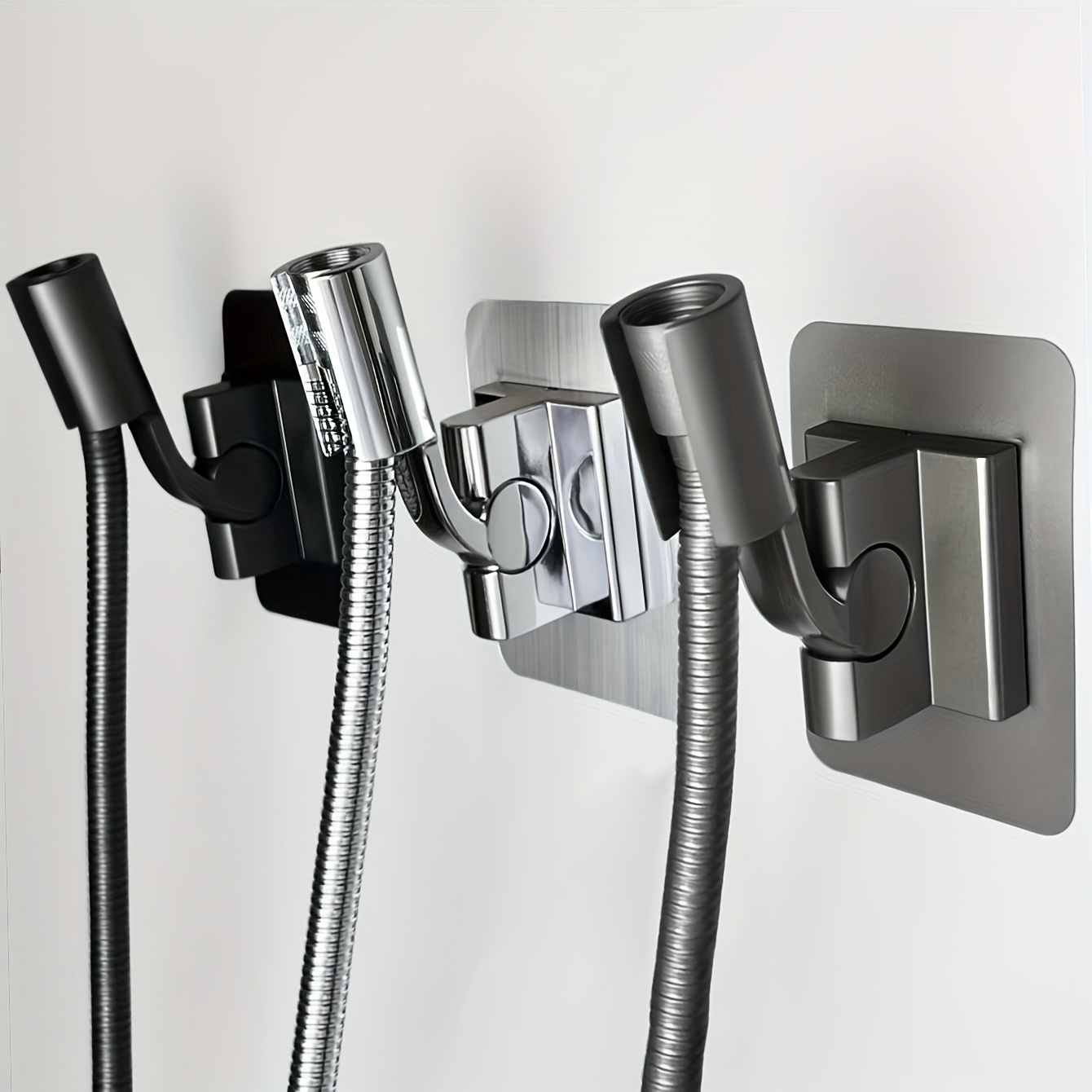 1pc no drill adjustable shower holder a versatile wall mounted base for fixing shower rain heads in the bathroom   of adjusting up down   designed   for shower use for shower use only