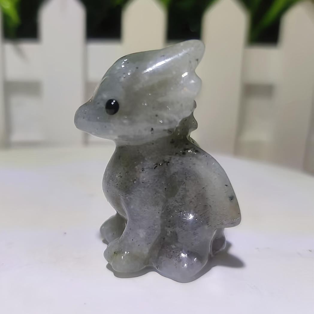 TEMU Funaya Aléatoire 1pc et Intéressant Sculpté en Cristal Naturel Ornement de Bureau Décoration de Maison Artisanat, Cadeau de Fête