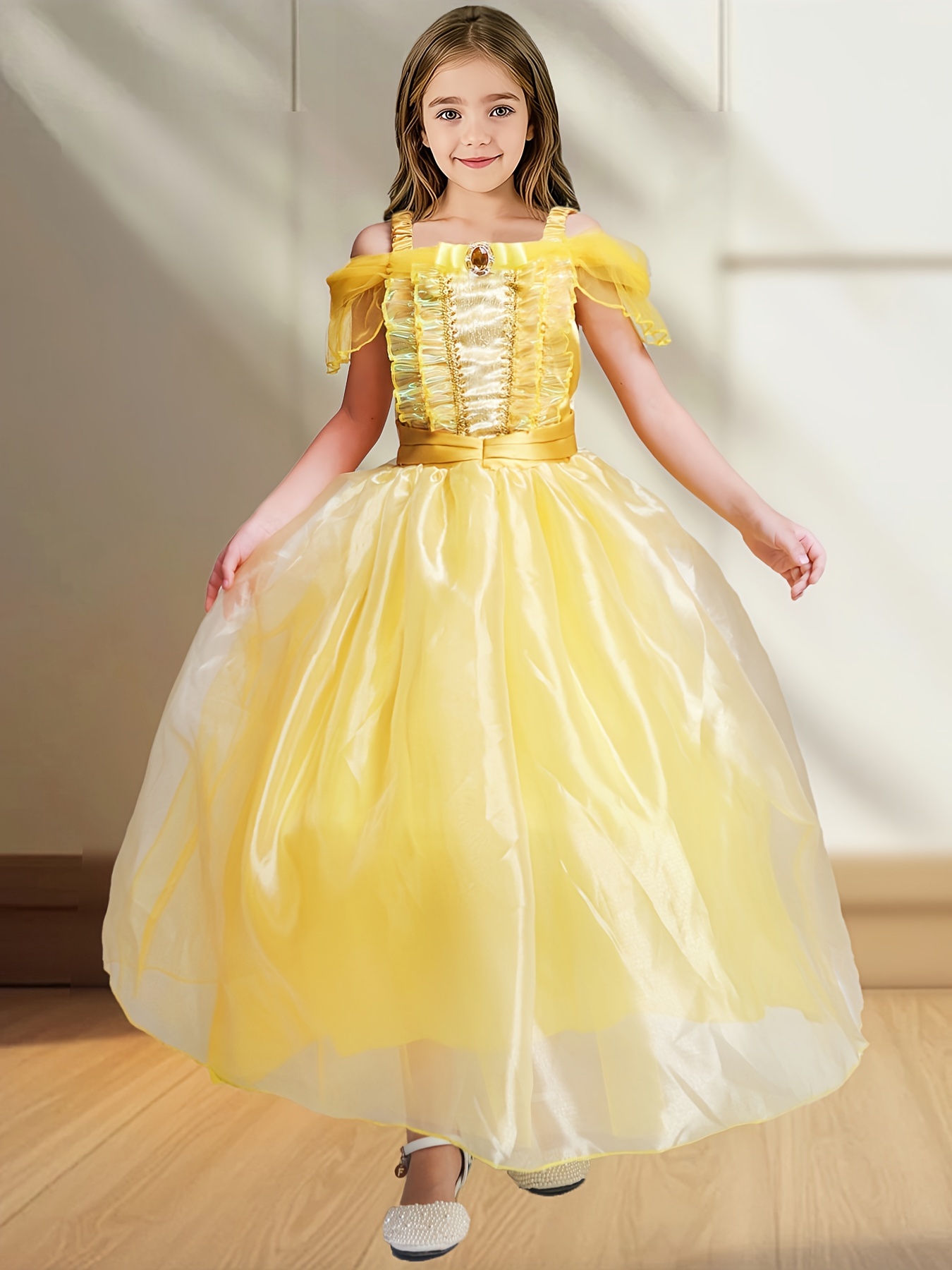 girls elegant attractive solid colored shoulder jewel Temu