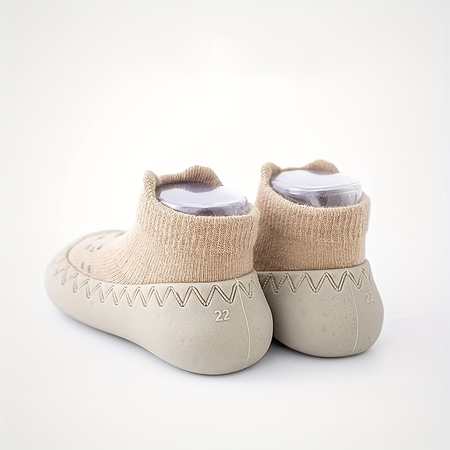 Image of 1/ Mianzhi -season Floor Socks Cute Animal Pattern Toddler Boys Girls Soft Sole Indoor Heel Anti-slip Socks, Suitable For Daily