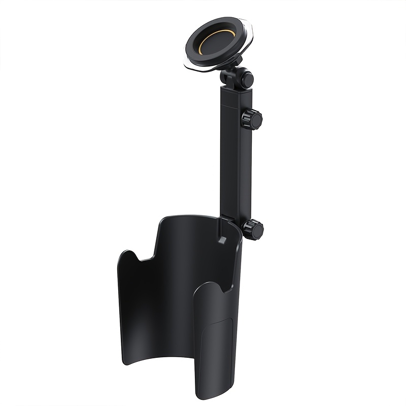 Image of Cup Holder Phone Holder, Magnetic Mobile Phone Holder, 2 In 1 Universal Cup Holder Expander With Long Arm 360° Rotatable Cup Holder For Car, For Iphone For Galaxy Smartphones And Most Truck Bottles