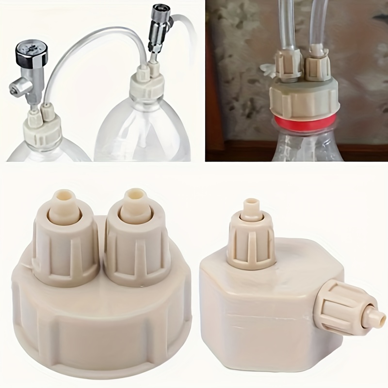 

1pc Aquarium Co2 Generator System Part, Diy Carbon Dioxide Bottle Cap Air Diffuser For Fish