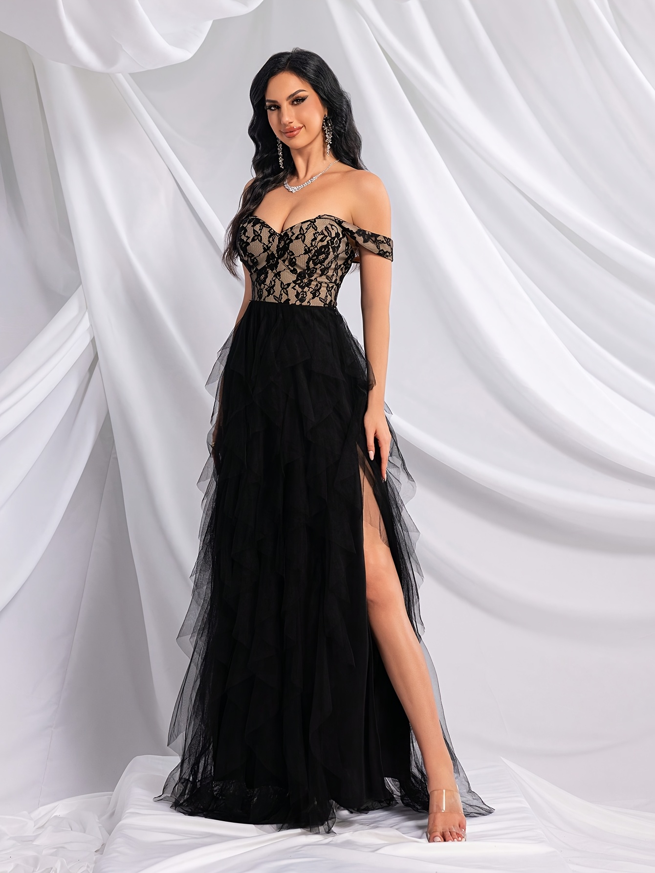 open lace back dress Colors Dress 3515 main image 0
