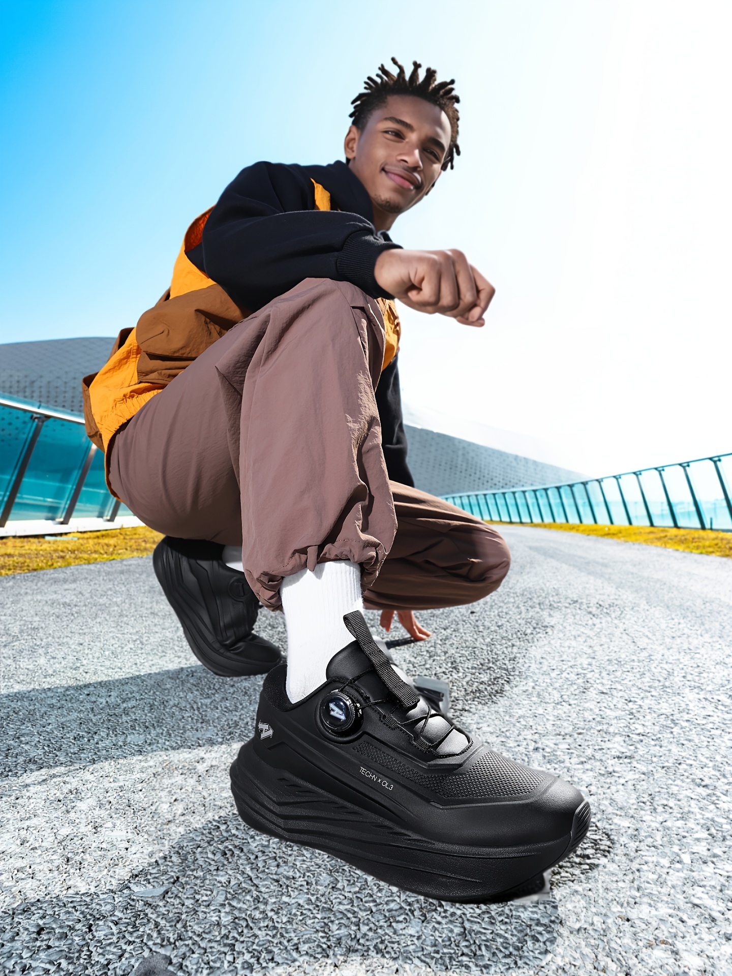 [Sneakers] NHOT Men'S Outdoor Trail Running Shoes Are Breathable, Shock-Absorbing, Lightweight, And Feature a Soft Sole, Making Them Suitable for Training And Casual Fitness Activities