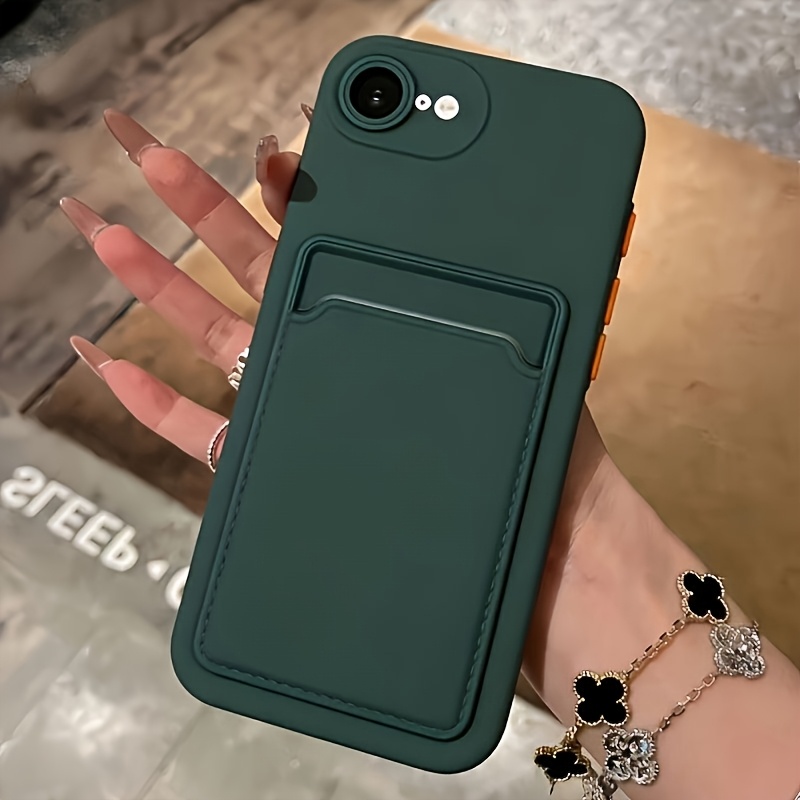TEMU Phone Case - 2pcs Set (1pc Phone Case And 1pc Cleaning Pouch) - Phone Case For Iphone 17e, 16e. This High-end, Stylish, Ultra-thin Case Features