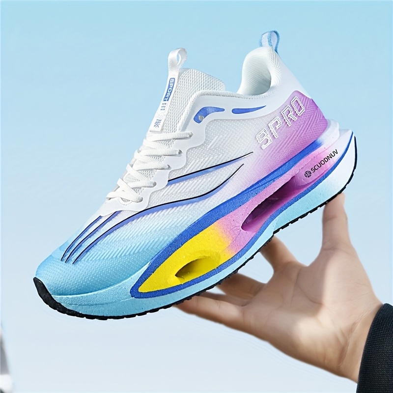 Hot Double Layer Carbon Plate Running Sports Shoes Odor-Resistant Anti-Slip Hiking Boots Invisible Height Increasing Men'S British Style Men'S Thick Sole Outdoor Motorcycle Boots Sports Men'S Shoes