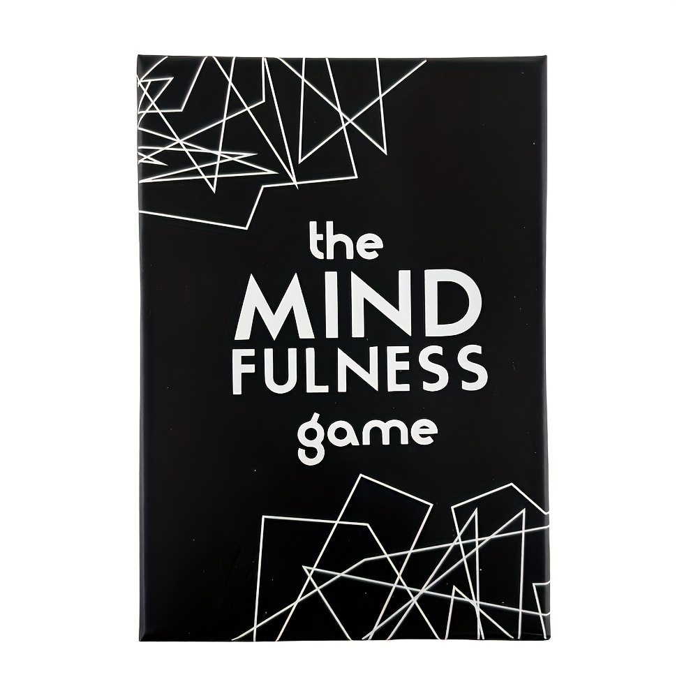 A Mindfulness Therapy Game, egy társasjáték,   megtanítja a mindfulness-t, ötletelős játékkártyák felnőtteknek, játékajándék karácsonyra, halloweeni ajándék