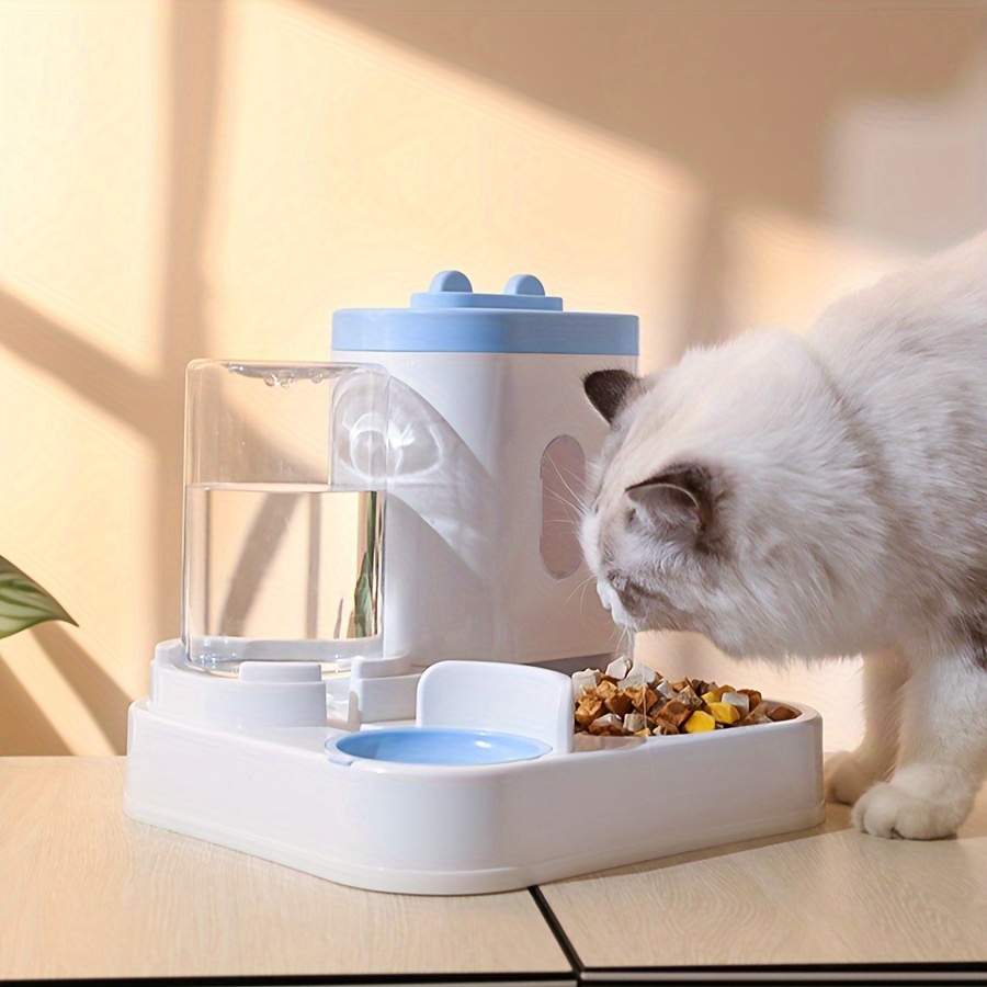 

automatique pour chat avec grande , distributeur d'eau -en-un, électricité, pile, fil, fournitures pour animaux de compagnie pour chats