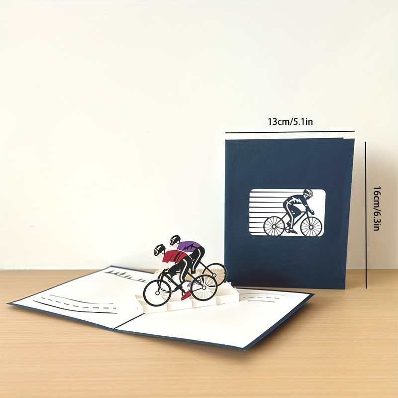 TEMU Mountain Bike Greeting Card
