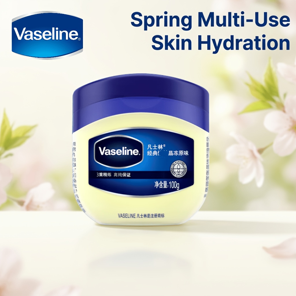 Vaseline Original Petroleum Jelly, Creamy Rich Smooth Balm Texture, Multi-use Moisturizing Jelly For Full Skin , Halloween Fillers Trick Or Treat Holiday Gifts