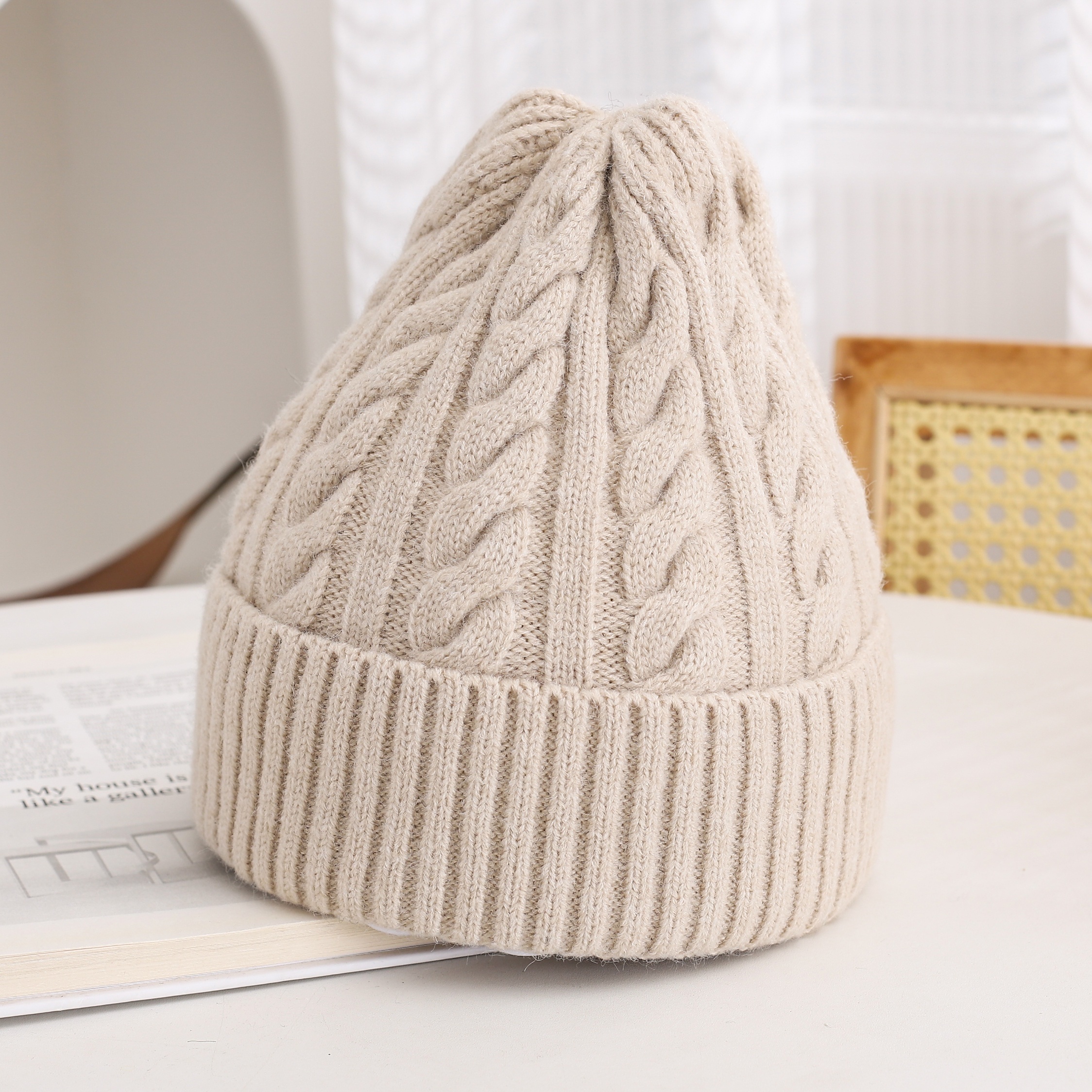 E-shop Herbst- und Winter-Mütze, Damenmütze, warme und kältebeständige Mütze