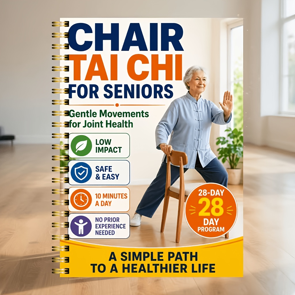 tai   beginner fitness plan   and beginners 10 minute daily workout seated and standing posture options balance exercises and joint   28   challenge four week training plan large font charts