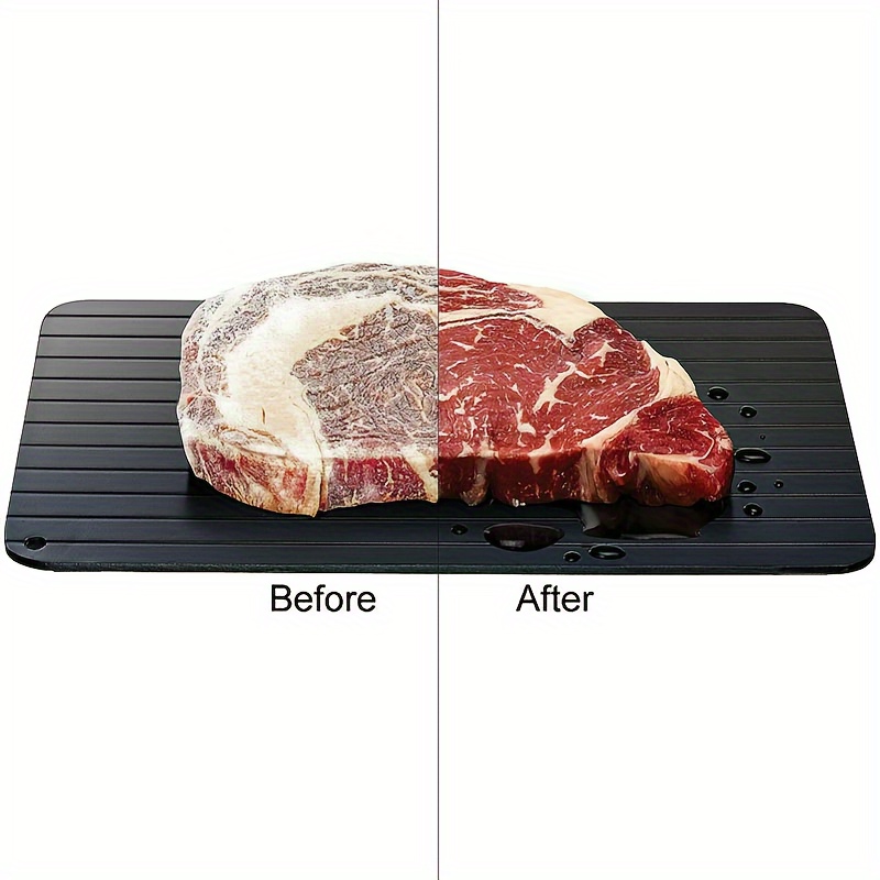 

Fast Defrost Tray Fast Thaw Food Meat Fruit Quick Defrosting Plate Board Defrost Tray Thaw Gadgets