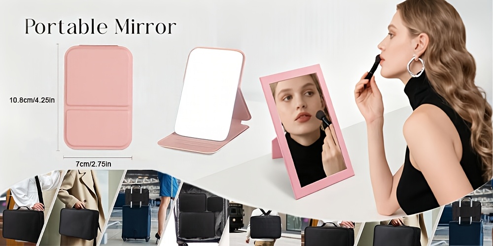 Makeup Case Professional Train Case Large Makeup Bag, Travel Cosmetic Organizer Brush Holder Makeup Artist Storage Box, for Cosmetics Makeup Brushes Toiletry Jewelry Digital Accessories, 15.8 Inches, with Adjustable Dividers and Shoulder Strap 11 Makeup Case, Professional Train Case Large Makeup Bag, Travel Cosmetic Organizer Brush Holder Makeup Artist Storage Box, for Cosmetics Makeup Brushes Toiletry Jewelry Digital Accessories, 15.8 Inches, with Adjustable Dividers and Shoulder Strap