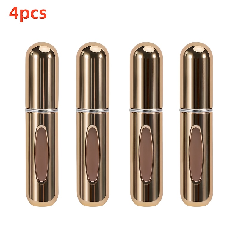 For Mini Portable Refillable Perfume Atomizer Aluminum Mist Spray Bottle  for Travel Options, Fragrance-Free (Bubble-Free), Refillable P