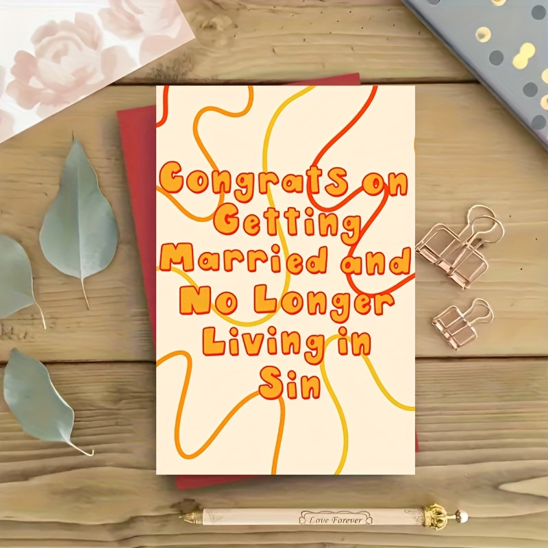 Sleazy Greetings Funny Wedding Card For Her, Fiancé Hen Party