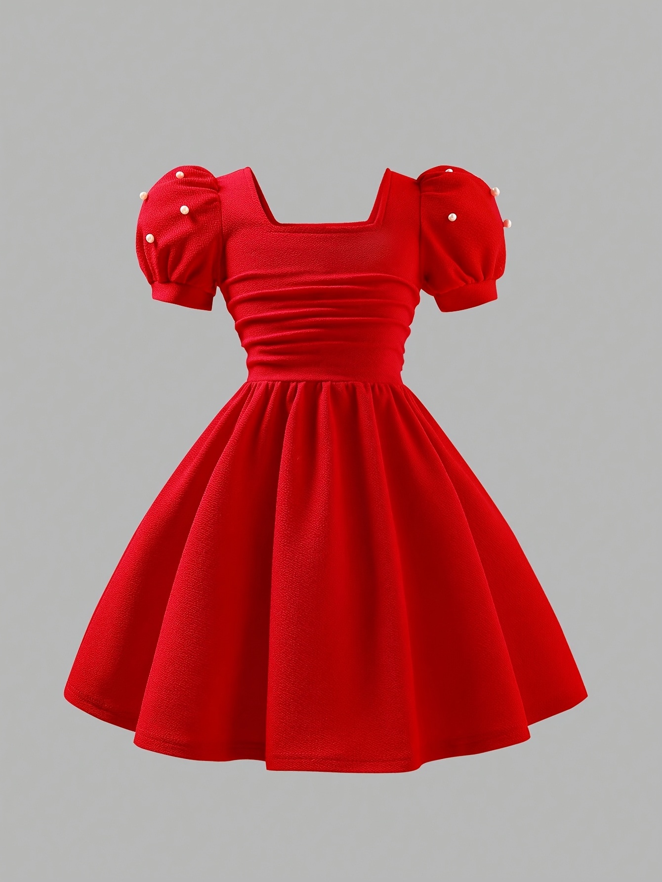 red dresses for girls sold on Temu United States