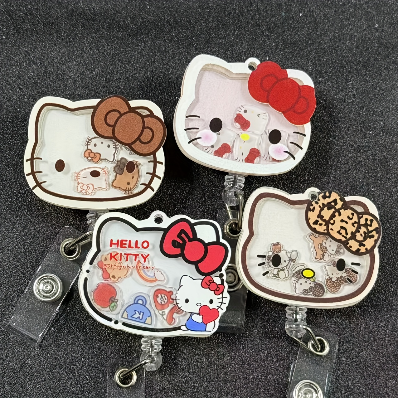 

Sanrio Swinging Joy Shining Hello Kitty Id Scroll - Doctor/nurse/teacher Badge