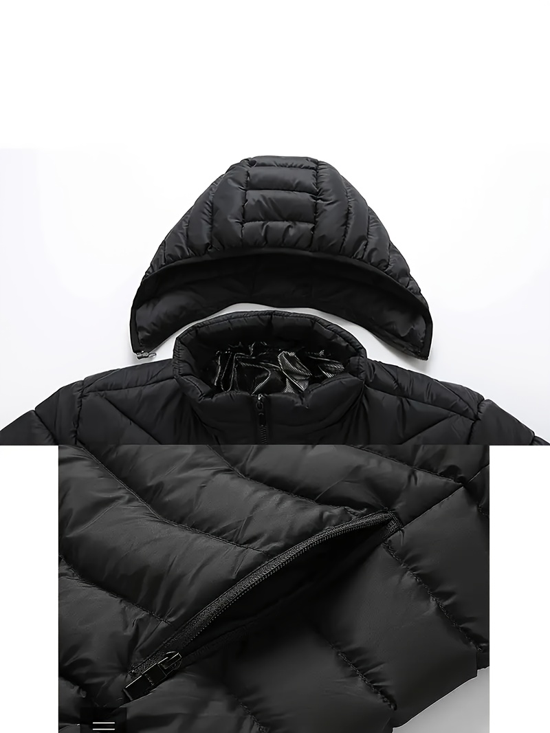 男士加热夹克 ，情侣款，24区加热，户外露营、日常休闲外出首选，防风夹克，寒冷地区流行款 商品详情 2