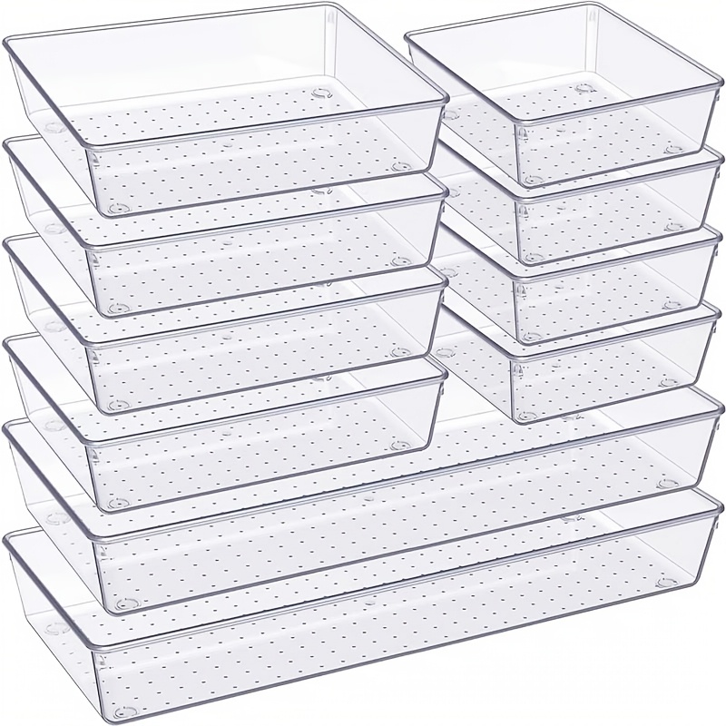 

24pcs Plastic Storage Box - Transparent And Box, Suitable For Beads, Jewelry, Office Supplies, And Handicrafts