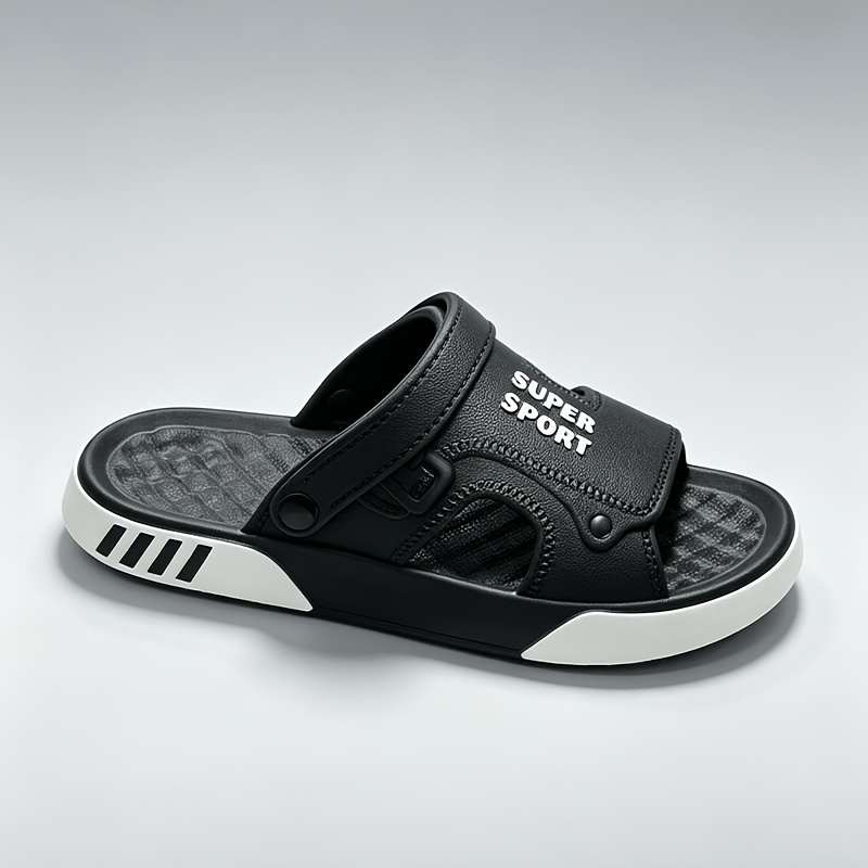 TEMU Summer 's Sandals, Fashionable And -garde, Suitable For Outdoor Hiking, Indoor Use, Thick-soled, Comfortable, Breathable, Multicoloured, Home