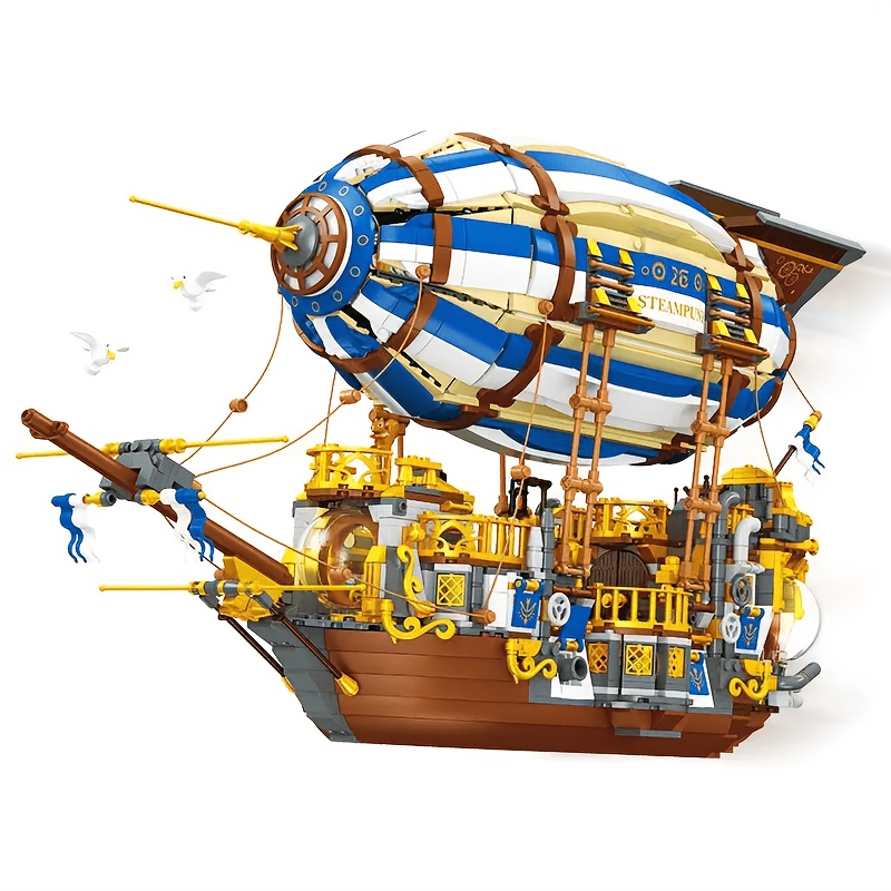 Image of (no Origianl Box)3272pcs Home Decoration Buildings Block Set For Gift, Jj9126 Steampunk Toys Model Block Brick For Birthdays, Halloween, Christmas Gift.
