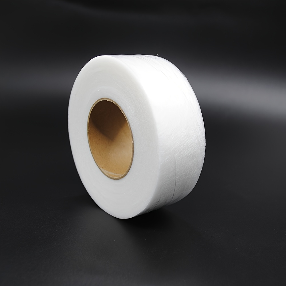 TEMU 1 Roll 50m Heat-activated Fusible Tape For Sewing - 150°c Thermal Activation, Home Sewing Accessory, Casual Fabric Repair, White Thermosensitive