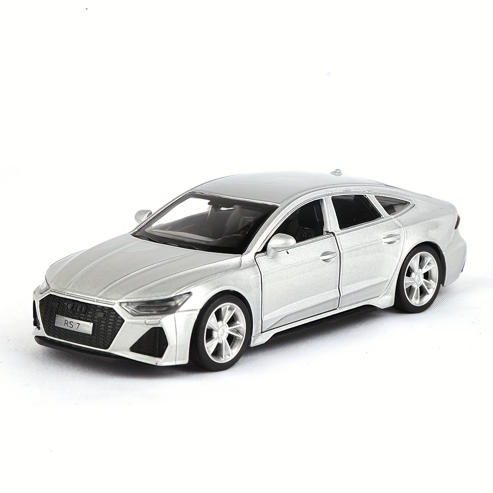 Cca 1:43 Scale Alloy For Rs7 Car Model Suitable For & Collectors - Pull-back Operating , Realistic Replica Toy Car, Birthday Gift, Display Ornament