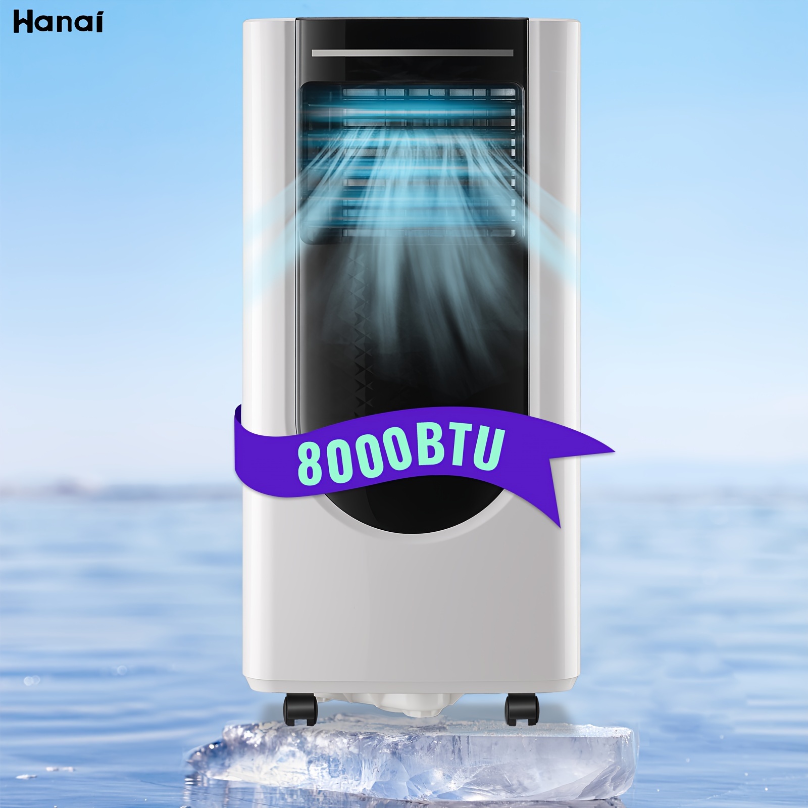 WANAI R 8000 BTU Portable Air Conditioner with Dehumidifier Air... product image 3