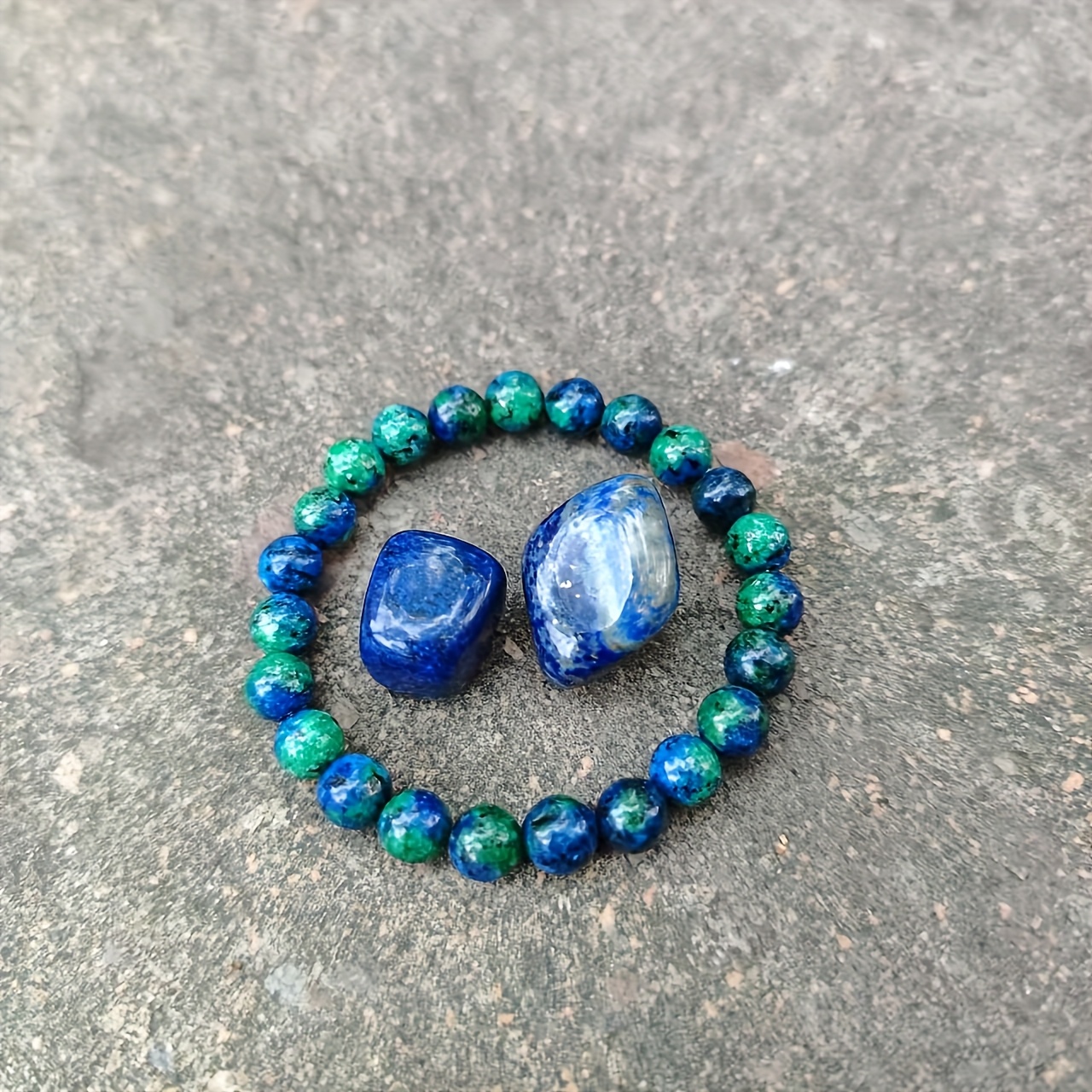 Image of Boho-inspired Beaded Bracelet - Attracting Love, Wealth & Good Luck, Natural Stone Handmade Jewelry For Or Special Occasions, Festive Accessory|ethnic Aesthetic|handcrafted Bracelet