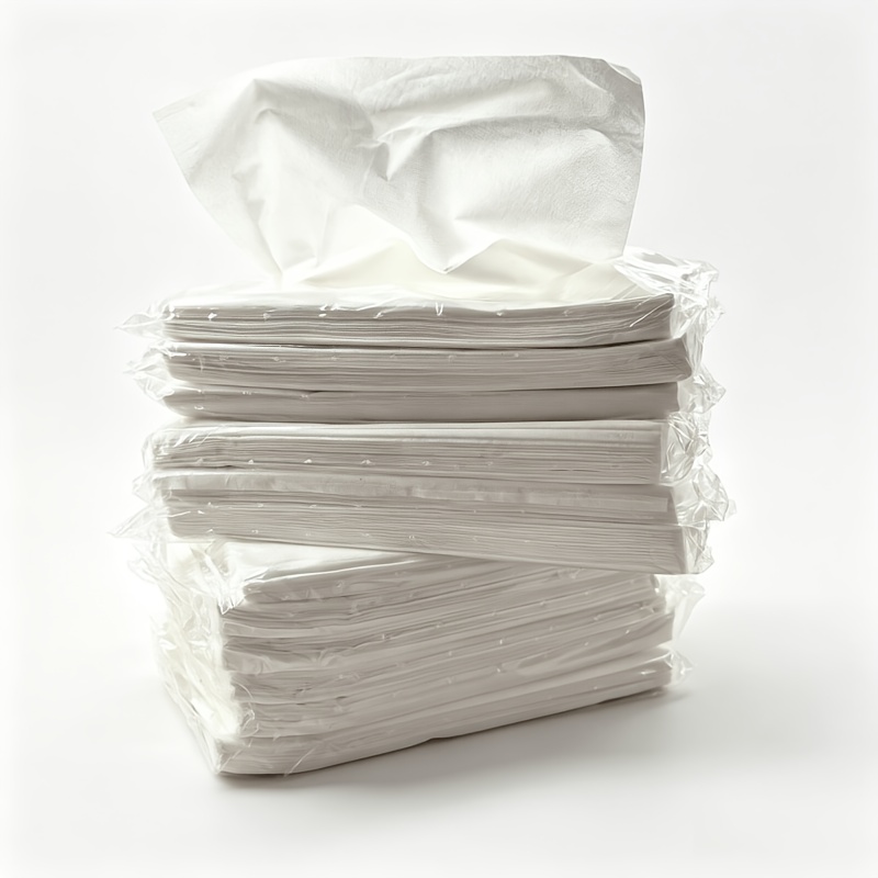 TEMU 12 Packs/car Paper Box Refill Pack, Of Paper/pack, Disposable Facial Tissues, Tissues, Travel Bag, Paper Box Or Bag Suitable For Car Sun Visors,